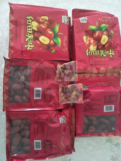 Táo đỏ Tân Cương size ĐẠI  500gr/gói