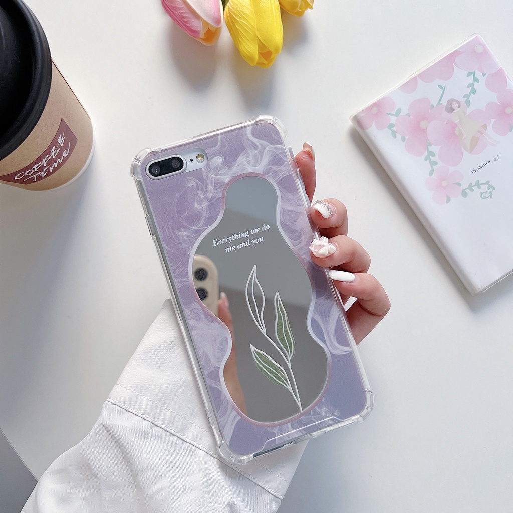 Ốp Lưng OPPO Reno 8T 8Z 8 A76 A74 A95 A57 4G 5G  A94 A52 A92 A5 2020 A9 2020 A5s A12 A31 A3s Reno 7 7Z 6 5 A16 A15 A15s A54 A53 A33 Gương Case