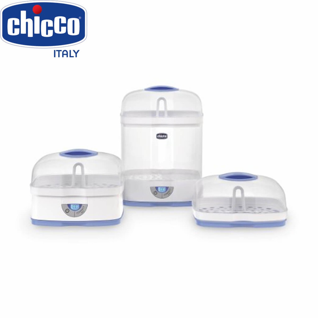 Máy tiệt trùng đa năng Chicco 2in1 / 3in1 tiệt trùng nhanh chóng, tiết kiệm điện