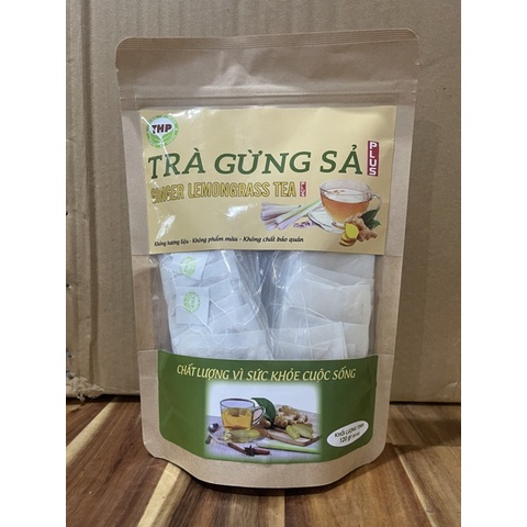 Trà Gừng Sả - THP Plus - Túi zip 120g