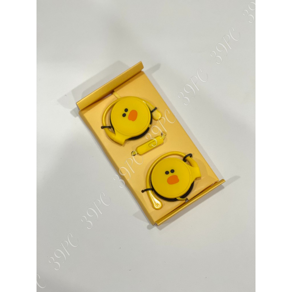 Tai Nghe Treo Tai / Chụp Tai Có Dây Kiểu Dáng Hoạt Hình Cute