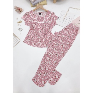 Bộ dài viền lé chất Tole Lanh