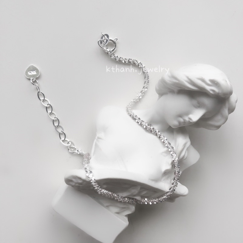 Lắc Tay Bạc 925 kim sa