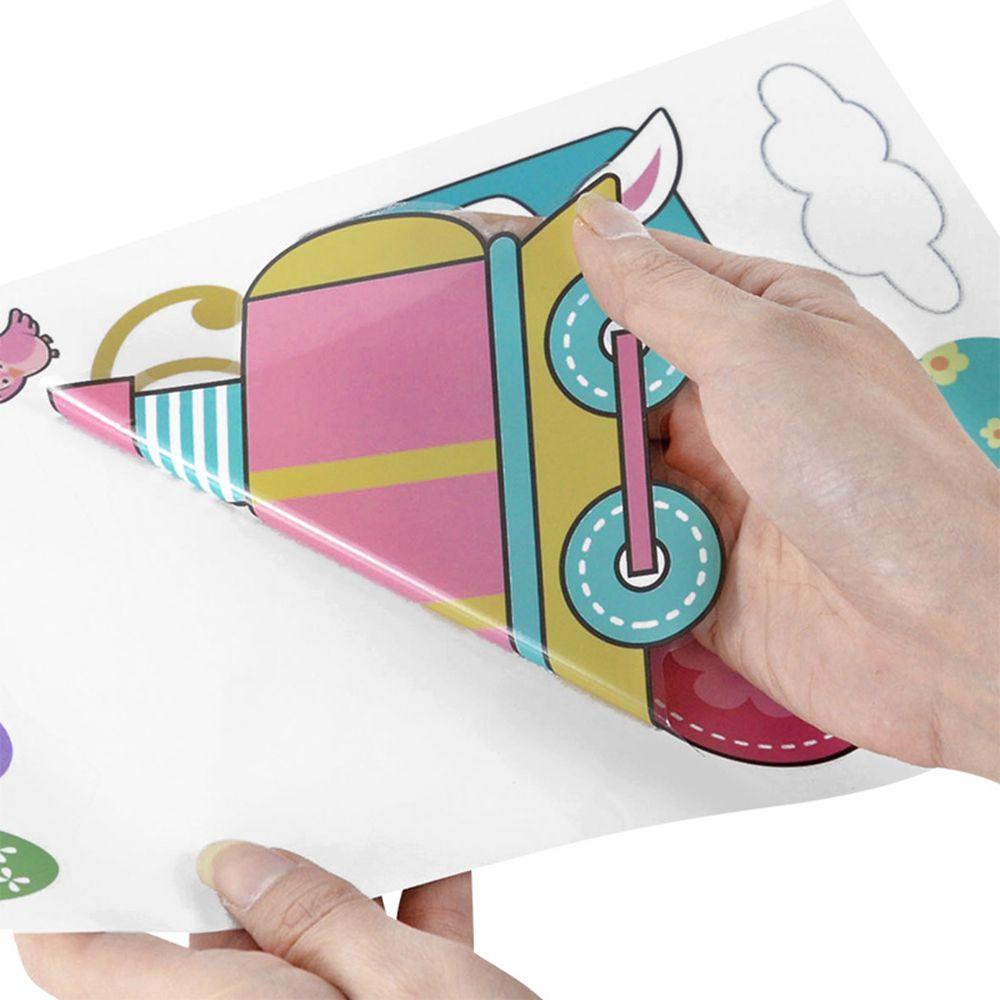 Sticker Dán Cửa Kính Tự Dính Có Thể Tháo Gỡ Trang Trí Phòng Trẻ Em