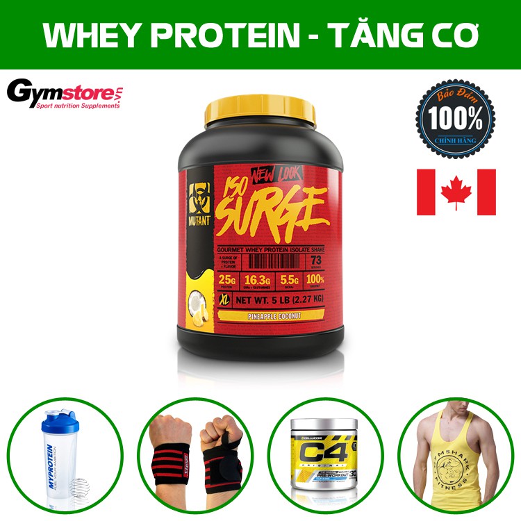 Sữa Protein tăng cơ Mutant ISO SURGE