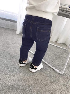 Quần giả jean lót lông
