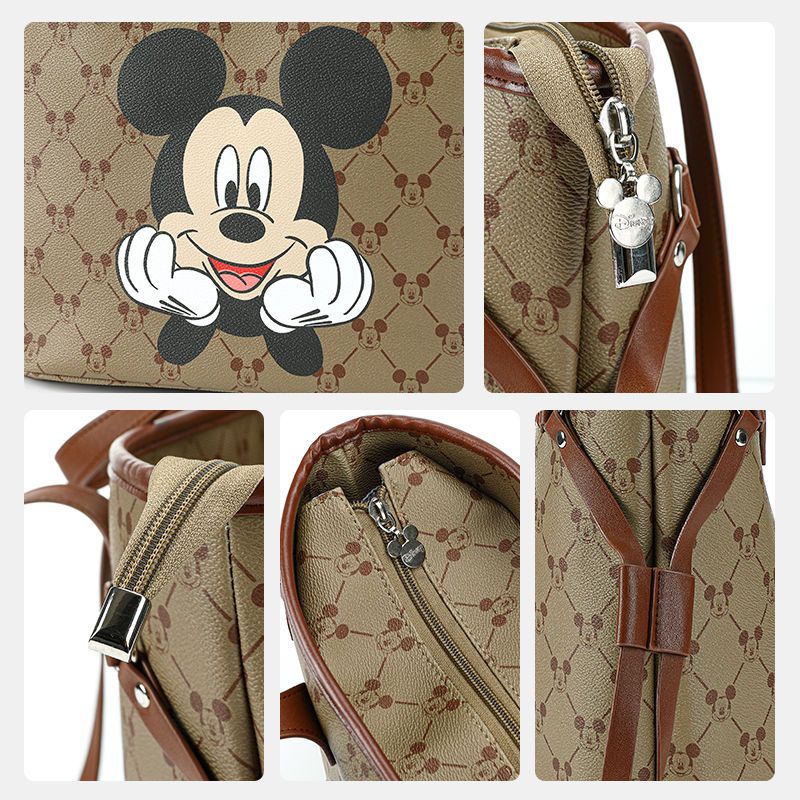 Túi Tote Đeo Vai Cỡ Lớn Trọng Lượng Nhẹ In Hình Disney Thời Trang Mùa Hè Cho Mẹ Bỉm Sữa