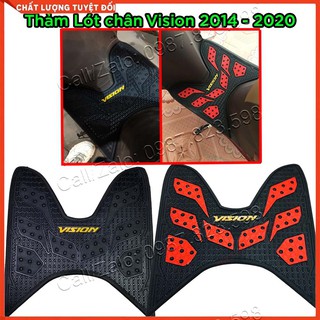 Thảm Để Chân Dành Cho Xe Vision Đời 2014 Đến 2020, Thảm Lót Sàn Xe Vision, Miếng Lót Chân Xe Vision, Miếng Lót Sàn Xe