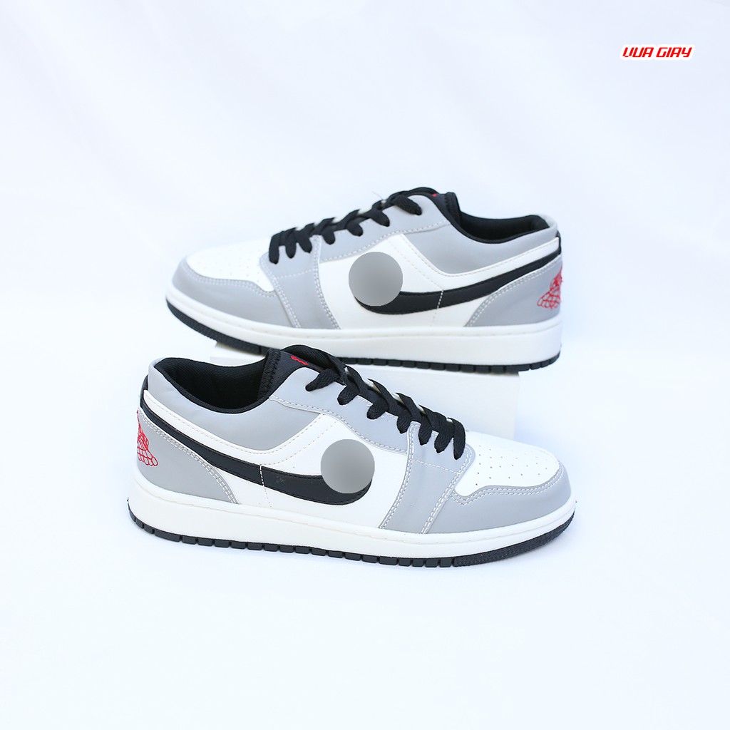 [Mã FAGREEN245 giảm tới 30K đơn 99K] Giày Thể Thao Jodan 1 Màu Xám Cổ Cao,Thấp Nam Nữ | BigBuy360 - bigbuy360.vn