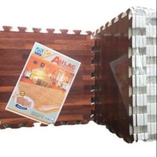 Xốp vân gỗ âu lạc 40x40