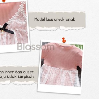 ➲ Đầm công chúa phối ren xinh xắn cho bé gái ♀