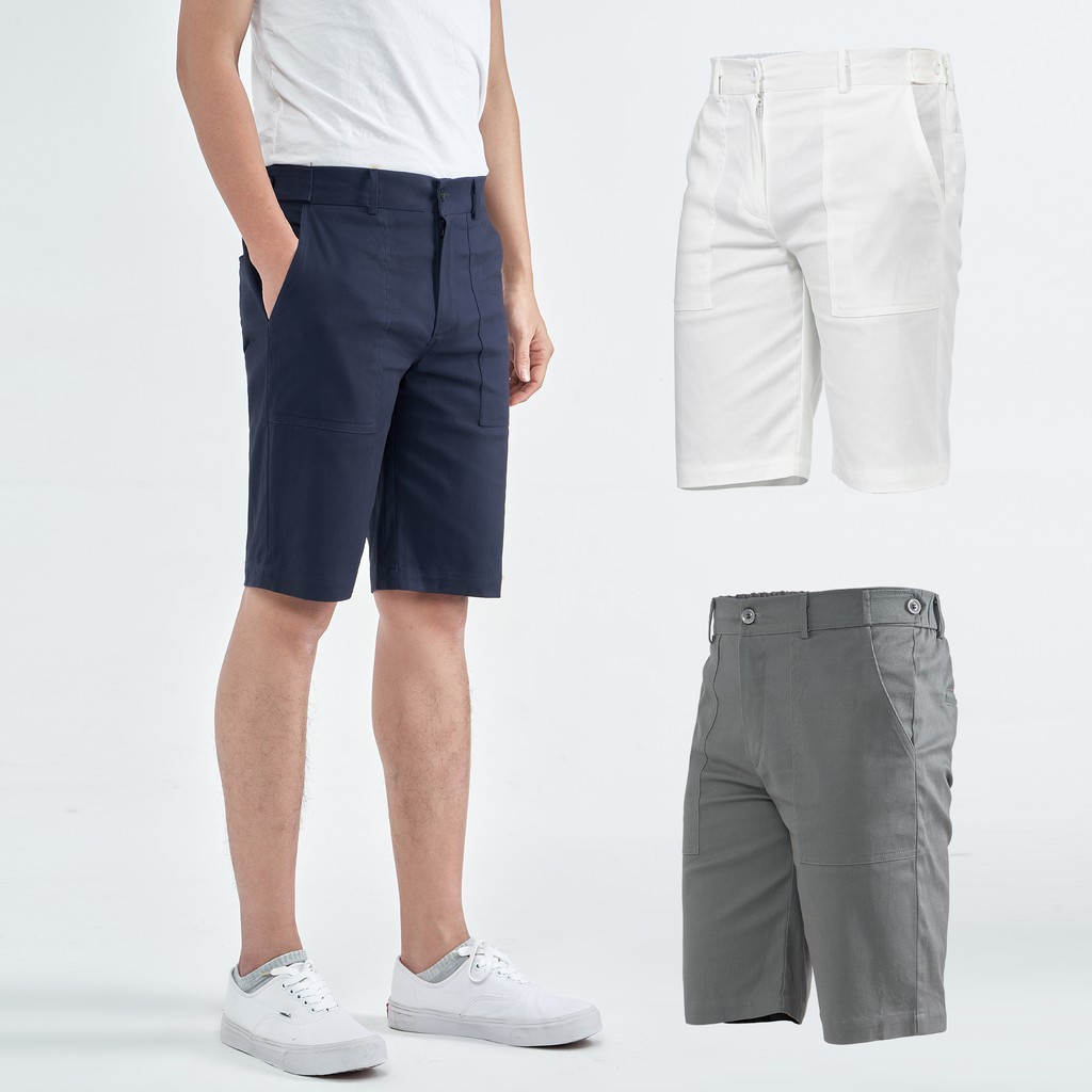 Quần Short Kaki Nam ROUGH Trẻ Trung, Phong Cách, 5 Màu Đa Dạng