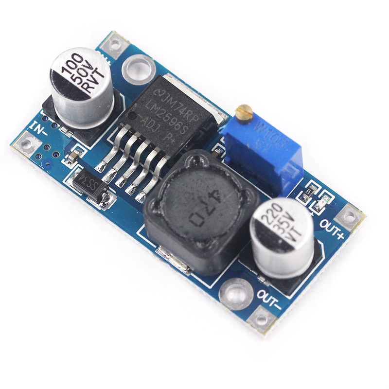 Mô Đun Điều Chỉnh Giảm Áp lm2596s dc-dc 3a lm2596 24v12v 5v 3v Chuyên Dụng