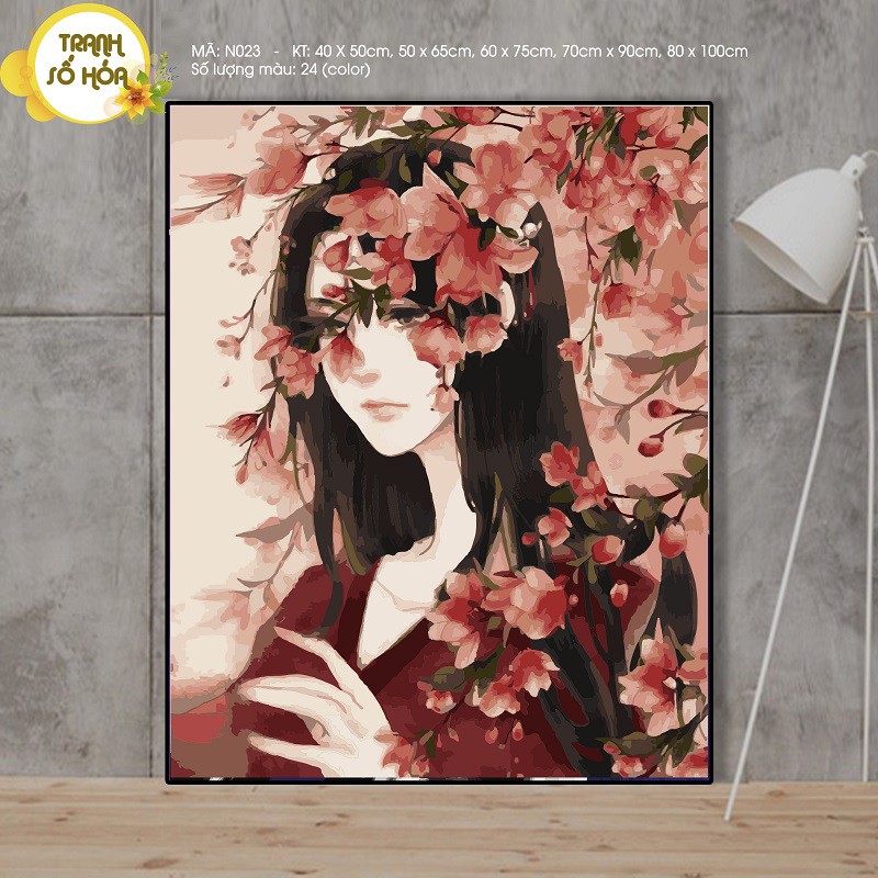 Tranh sơn dầu số hoá tự tô mộng Trung Hoa TOASTEDART - Có sẵn 40x50cm | BigBuy360 - bigbuy360.vn