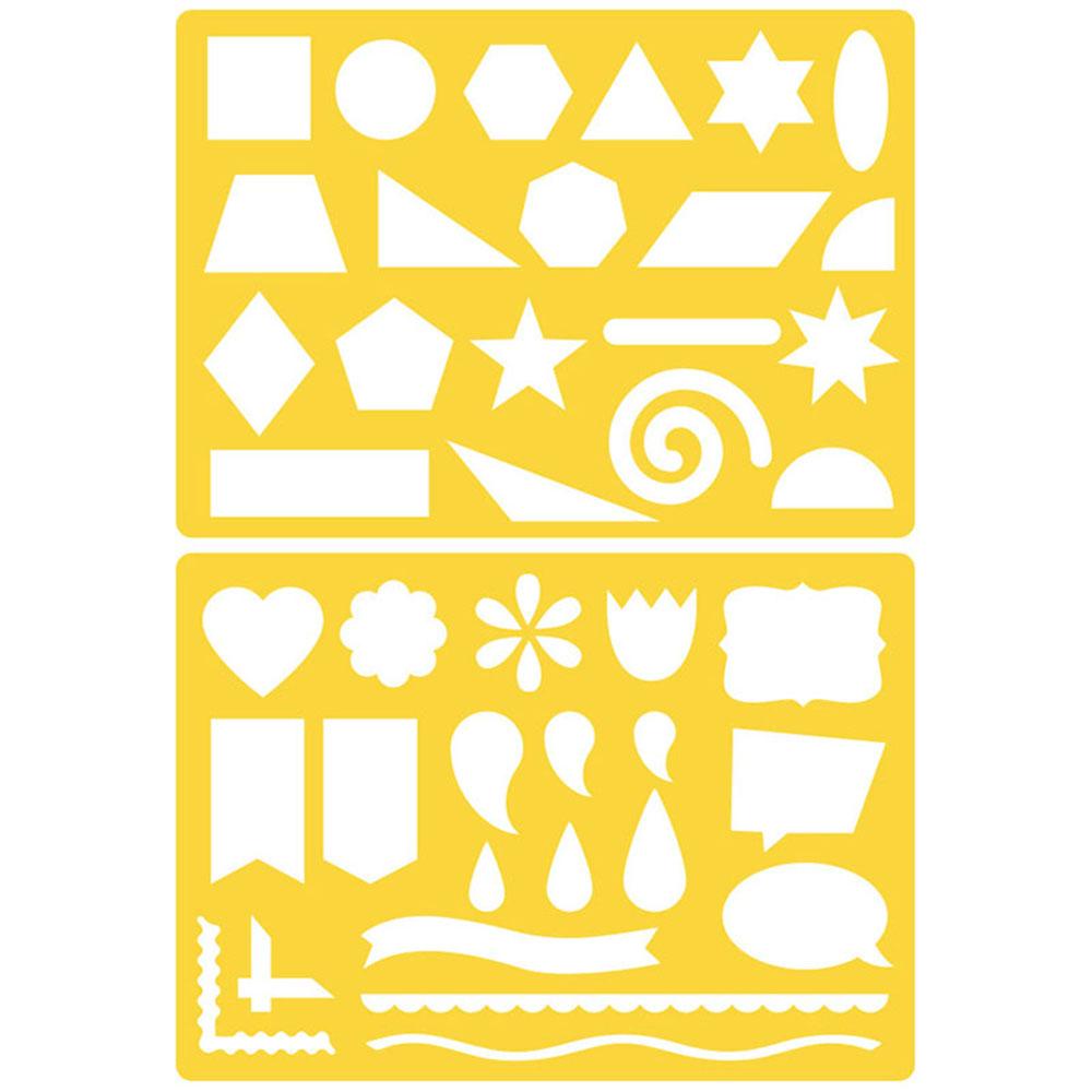 Set 20 Khuôn Tô Màu Hình Chữ Cái Tiếng Anh Cho Bé