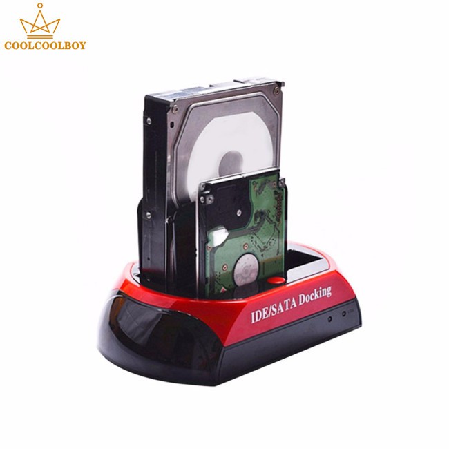 Khay Đựng Ổ Cứng 875d-j Hdd Kèm Khe Đọc Thẻ Nhớ Sata / Ide 2.5 / 3.5 Inch