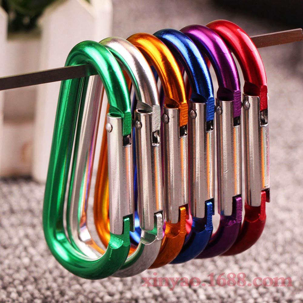 Móc Khóa Chữ D Khối Lượng Nhẹ Siêu Bền Cho Hoạt Động Ngoài Trời