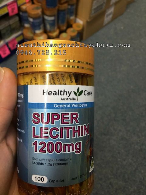 Mầm đậu nành Super lecithin 12000mg Healthy Care