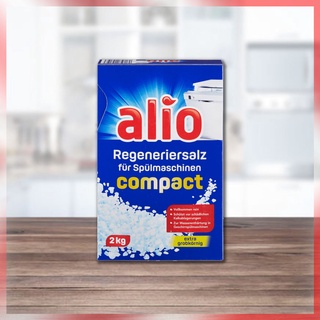 Muối rửa bát Alio 2kg - Muối làm mềm nước Somat Ludwik