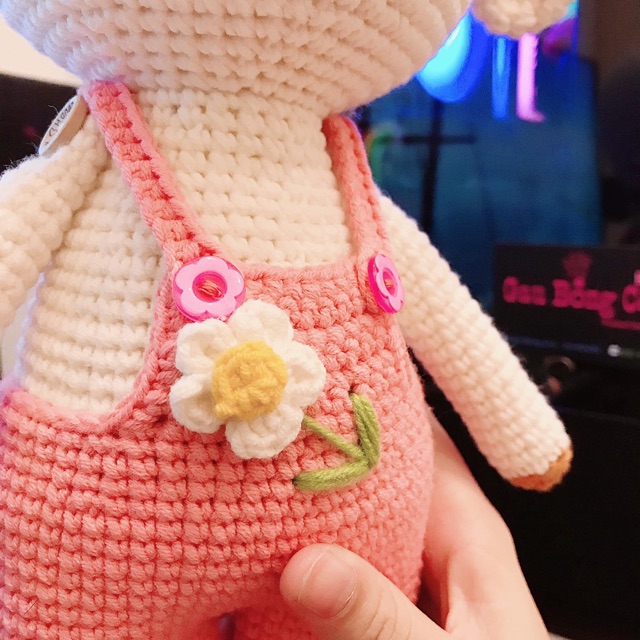 Cừu Noppy cho bé - gấu bông len handmade - quà tặng cho bé gái