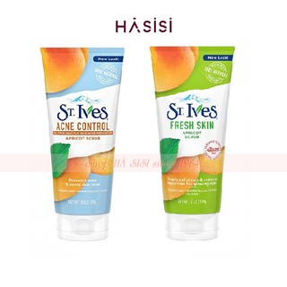 Sữa Rửa Mặt Tẩy Tế Bào Chết Chiết Xuất Quả Đào St.Ives APRICOT SCRUB 107ml