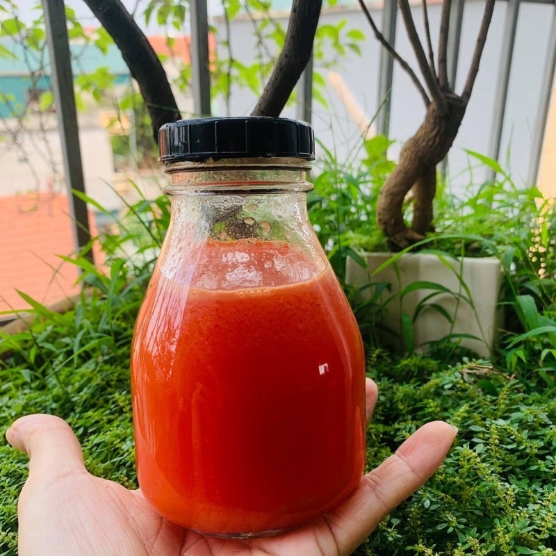 Chai thủy tinh 500ML dáng lùn - vuông (NẮP NHỰA - CHAI TRƠN) | BigBuy360 - bigbuy360.vn