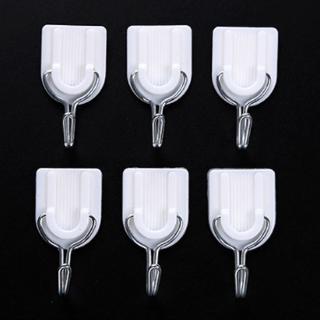 Set 6 Móc Treo Đồ Đa Năng Dán Tường Tiện Lợi