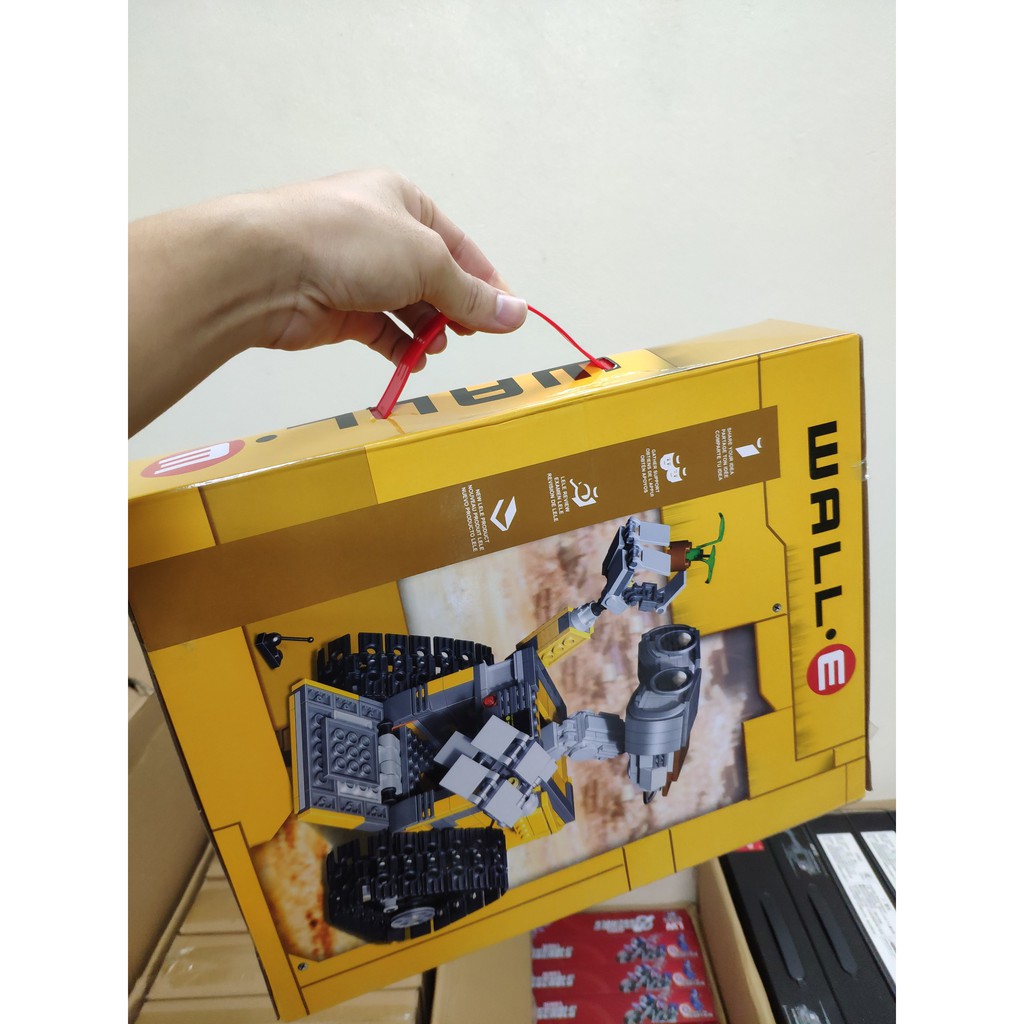 Bộ đồ chơi mô hình non lego Lắp Ráp Mô Hình Người Máy Xe Robot WALL.E wall e walle pixar MOC lepin 16003 S7313 7313 lego