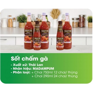 Nước sốt chấm gà Thái Lan 900gr - gia vị chua cay ngọt hoàn hảo