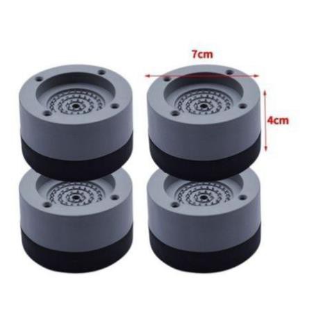 [CHẤT LƯỢNG TUYỆT ĐỐI] SÉT 4 CÁI ĐẾ KÊ CHÂN MÁY GIẶT CHỐNG RUNG SILICON CAO CẤP KÈM QUÀ TẶNG