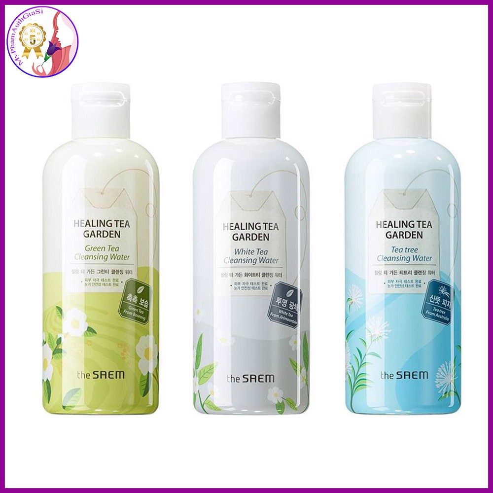 Nước tẩy trang the saem healing tea garden cleansing water 300ml Korea