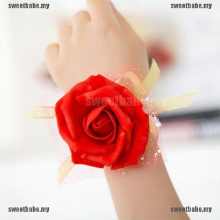 Vòng Tay Hoa Hồng Lụa Phụ Dâu Mới