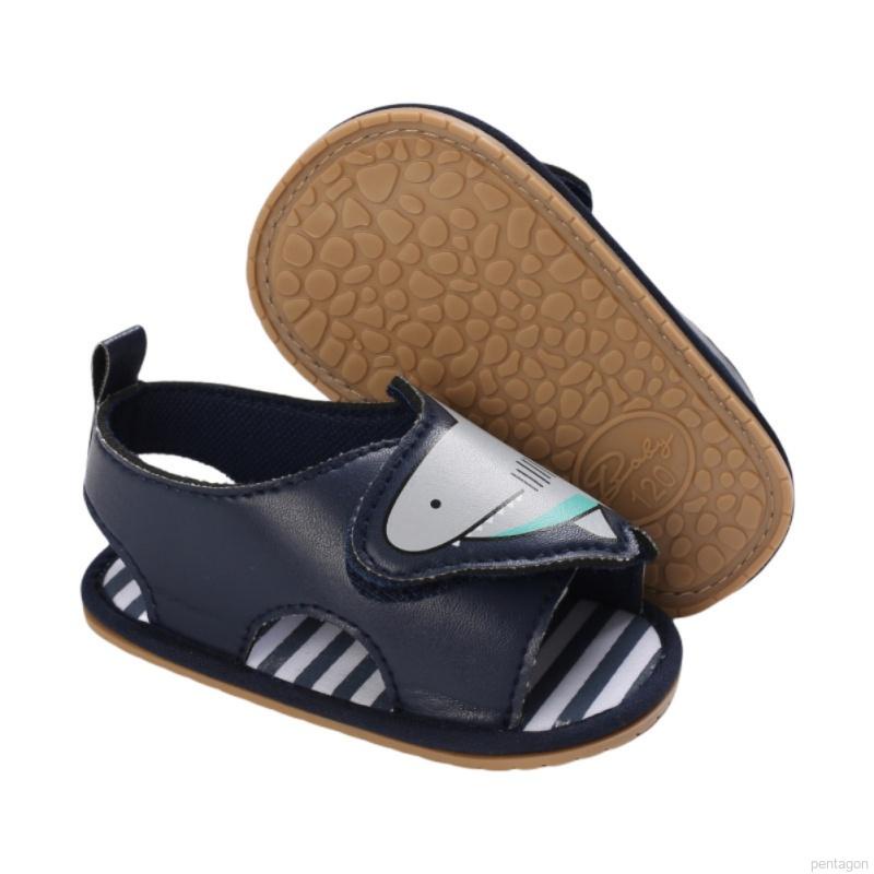 Giày sandal đế mềm thoáng khí chống trượt cho bé 0-18 tháng tuổi