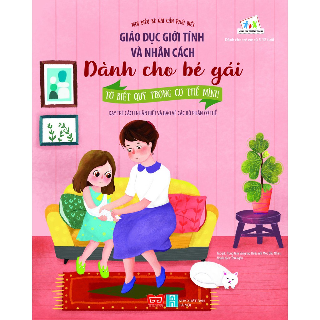 Sách - Combo: Giáo dục giới tính và nhân cách dành cho bé gái (4 tập)