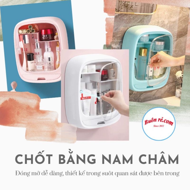 Kệ Mỹ Phẩm ,Tủ Đựng Mỹ Phẩm Dán Tường Đa Năng HOKORI VIỆT NHẬT hàng cao cấp