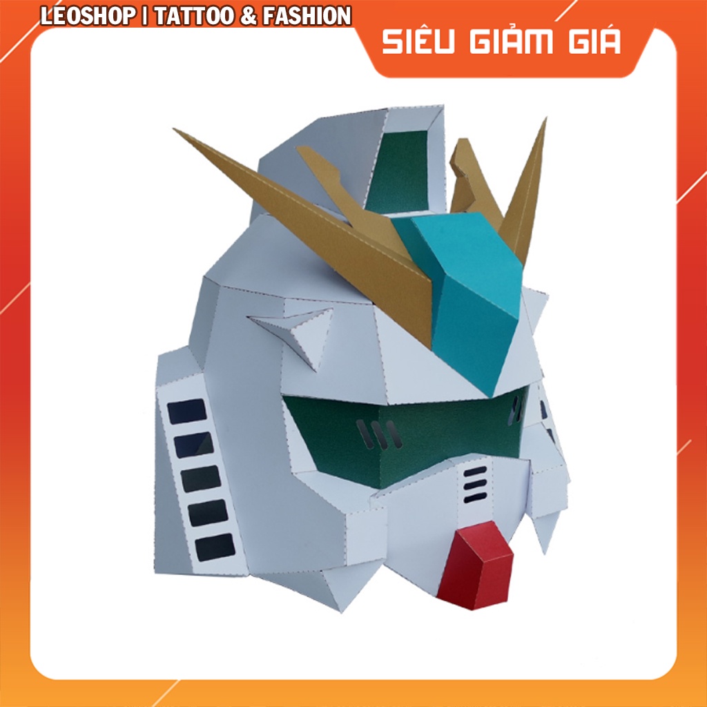 Mặt Nạ Chiên Binh Gundam Đội Đầu - DIY Tự Lắp Ráp (Hàng Sẵn)