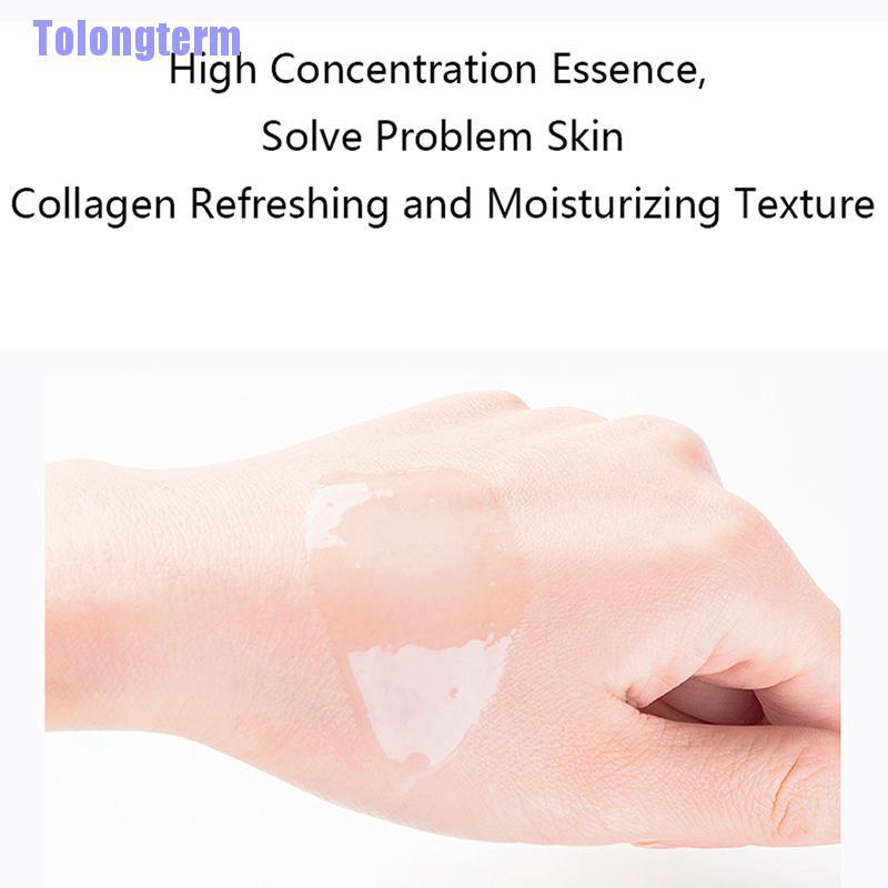 (Hàng Mới Về) Serum Collagen Dưỡng Ẩm Làm Trắng Da Mặt Hình Viên Thuốc Con Nhộng