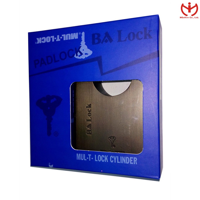 [Hỏa tốc HCM] Khóa chìa từ tính BA Lock 63 ruột khóa Mul-T-Lock 250S - MSOFT