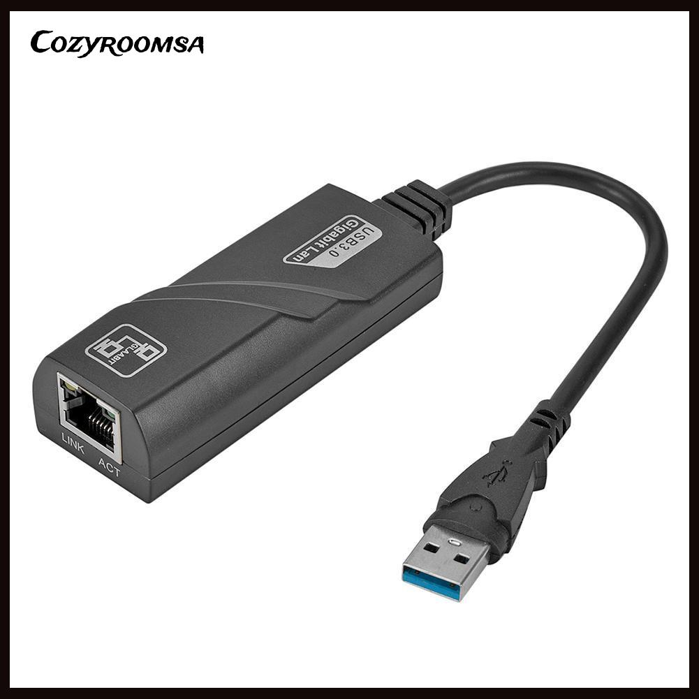 Thiết bị chuyển đổi Mini USB 3.0 Gigabit Ethernet USB sang RJ45 Lan dành cho Windows 10 8 7 XP Laptop PC