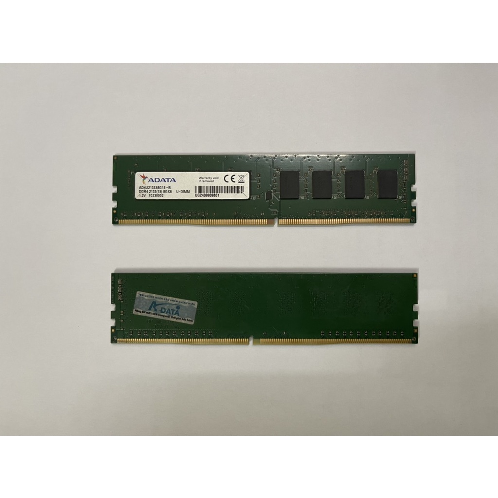 Ram ADATA DDR4 8GB Bus 2133Mhz Đã Qua Sử Dụng