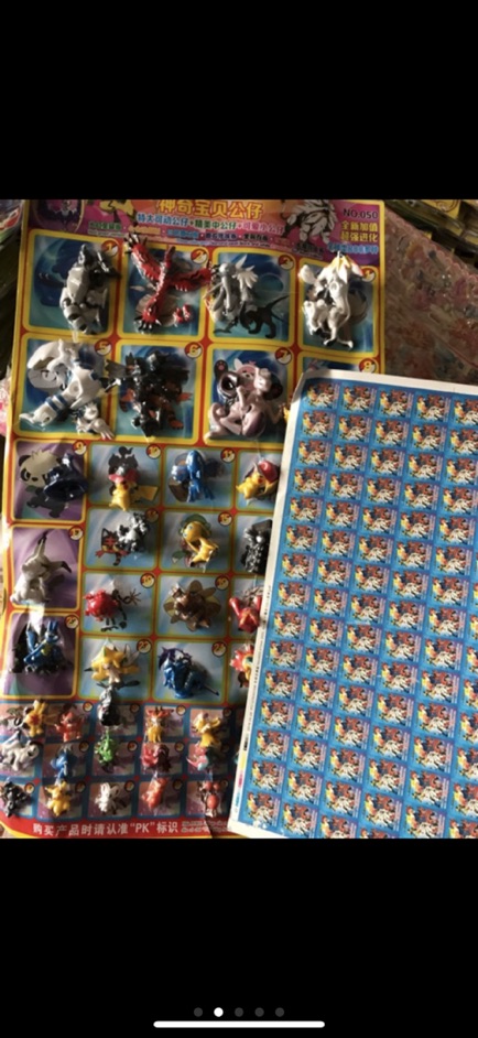 Sỉ bìa trúng thưởng pikachu các mẫu bìa 50 con kích thước khác nhau