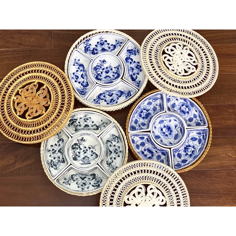 Bộ bát cúng Bát Tràng