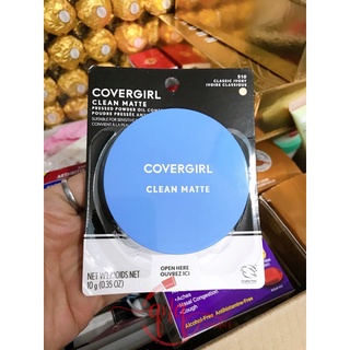 Phấn phủ dạng nén covergirl clean matte pressed powder oil contro -màu 510 classic ivory-usa