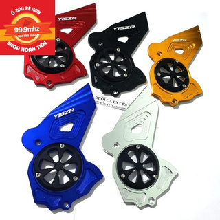 MANG CÁ CHE NHÔNG LỚN CHO EXCITER 150 NHÔM CNC (XANH DƯƠNG, ĐEN,  VÀNG, BẠC, CAM )