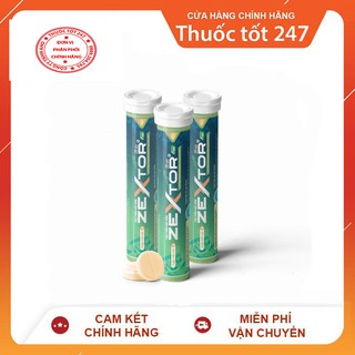 ✅[Chính HạnG] Viên Sủi ZEXTOR Tăng Cường Sinh Lý Nam Giới | Bổ Thận Tráng Dương | Tuýp 20 Viên | Cam Kết Chính Hãng
