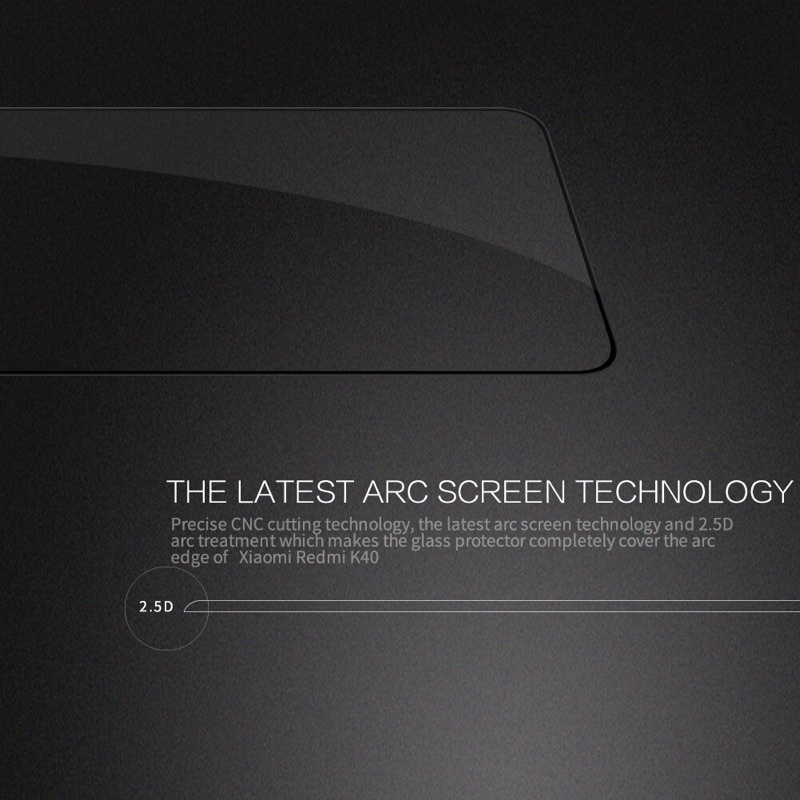 Kính cường lực Nillkin Full màn hình Xiaomi Redmi K40 - K40 Pro - K40 Gaming - Poco  F3 CP+ Pro xịn nhất