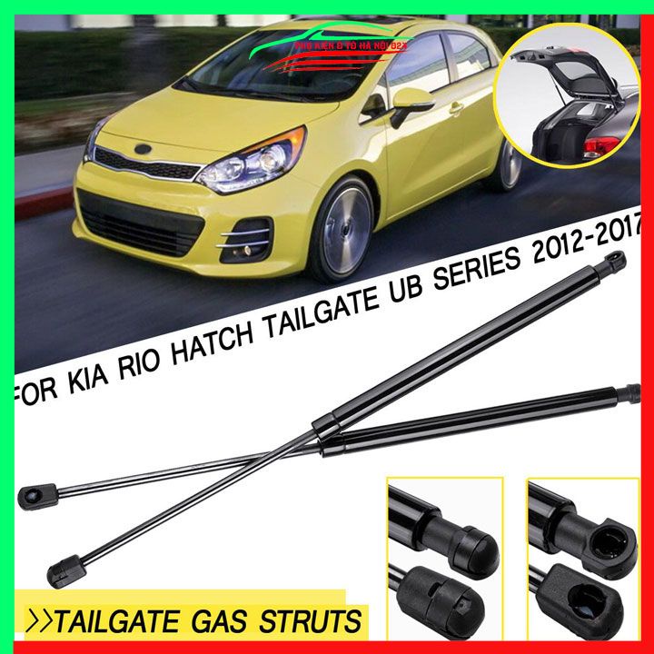 Bộ ty thủy lực ben hơi chống cốp sau Rio Hatch Back 2012-2017 kèm phụ kiện lắp
