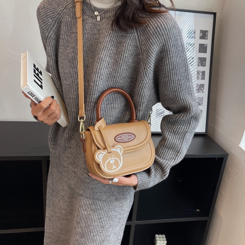 Túi Xách Đeo Vai Hình Vuông Cỡ Nhỏ Phong Cách retro Thời Trang Cao Cấp