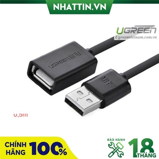 Cáp USB 2.0 nối dài 0,5m chính hãng Ugreen 10313 cao cấp