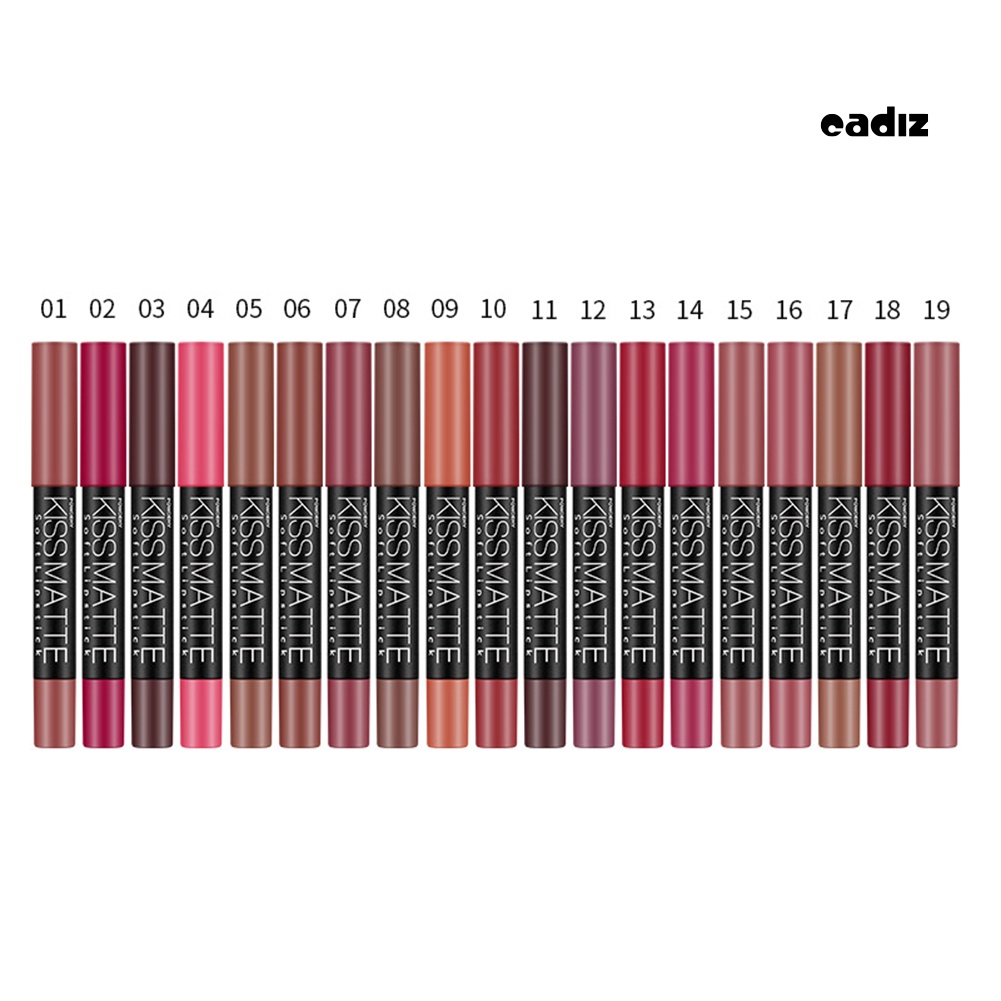 Son Môi DNM Dưỡng Ẩm Chống Thấm Nước Không Dính 19 Màu Tùy Chọn